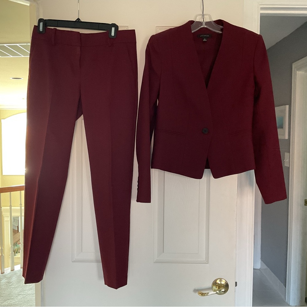 Burgundy/Merlot AnnTaylor Pants Suit